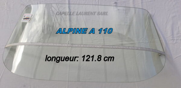 pare-brise clair RENAULT ALPINE A110 BERLINETTE - 1963/77 – Image 3