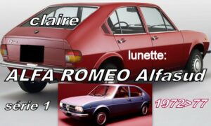 Lunette claire ALFA ROMEO ALFASUD Série 1 - 1972/77