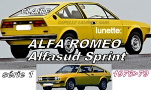 Lunette claire ALFA ROMEO ALFASUD SPRINT Série 1 -  1976/79
