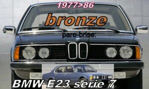 Pare-brise teinté bronze BMW E23 Série 7  - 1977/86