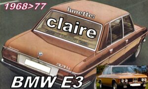 Lunette claire BMW E3 Berline - 1968/77