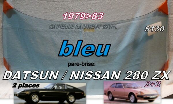 pare-brise teinté bleu DATSUN 280ZX S130 - 1979/83