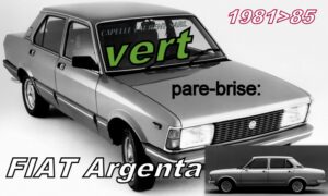 Pare-brise teinté vert FIAT ARGENTA - 1981/85