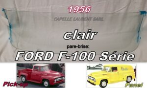 Pare-brise clair FORD F série II - 1956