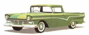 FORD RANCHERO 1957 59