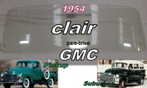 Pare-brise clair GMC PICKUP - 1954