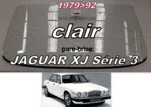 Pare-brise clair JAGUAR XJ6/XJ12 série 3 - 1979/92