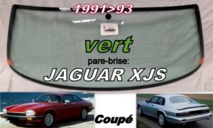 Pare-brise teinté vert JAGUAR XJS COUPE  -  1991/93