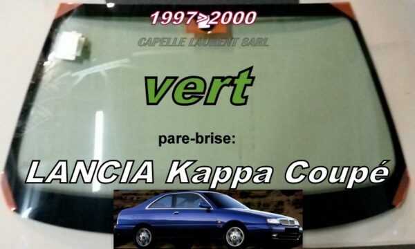 Pare-brise teinté vert LANCIA KAPPA COUPE - 1997/2000