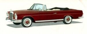 MERCEDES W111 W112 COUPE CABRIOLET