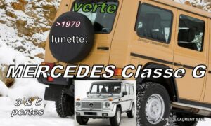 Lunette teintée verte MERCEDES Classe G  -  1979