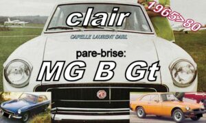 Pare-brise clair MG B GT COUPE - 1965/80
