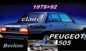 Lunette claire PEUGEOT 505 Berline - 1979/92
