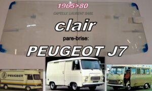Pare-brise clair PEUGEOT J7 - 1965/80