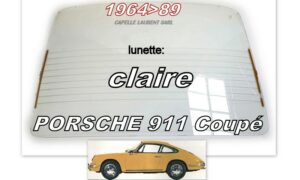 Lunette claire PORSCHE 911 - 1964/89