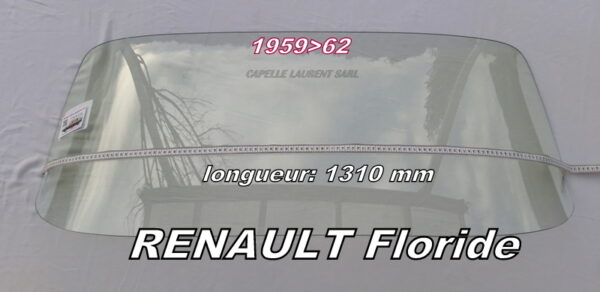 Pare-brise clair RENAULT FLORIDE/CARAVELLE - 1959/63 – Image 3