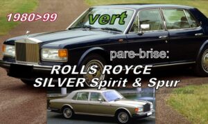 Pare-brise teinté vert ROLLS ROYCE Silver Spirit/Spur - 1980/99