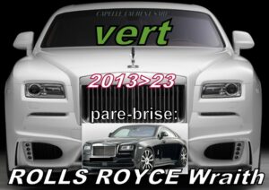 Pare-brise teinté vert ROLLS ROYCE WRAITH COUPE- 2013/23