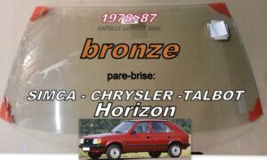 Pare-brise teinté bronze SIMCA HORIZON - 1978/87