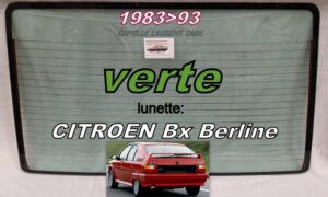Lunette teintée verte CITROEN BX  Berline - 1983/93
