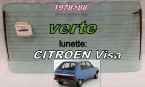 Lunette teintée verte CITROEN VISA - 1978/88