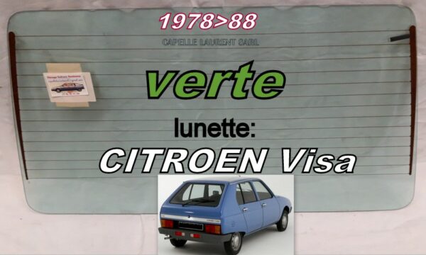 Lunette teintée verte CITROEN VISA - 1978/88