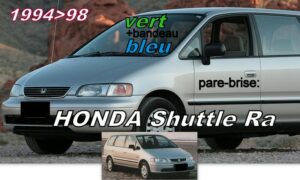 Pare-brise teinté vert +bandeau bleu HONDA SHUTTLE RA  - 1994/98