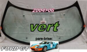 Pare-brise teinté vert FORD GT - 2004/07