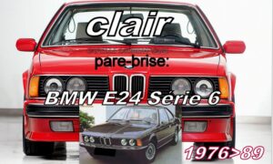 Pare-brise clair BMW E24 Série 6 Coupé - 1976/89