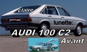 AUDI 100 C2 AVANT lunette claire - 1977/82