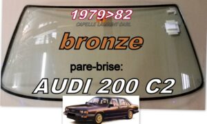 AUDI 200 C2 pare-brise teinté bronze - 1979/82