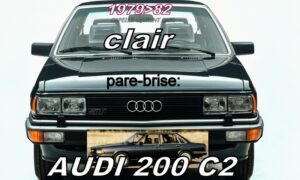 AUDI 200 C2 pare-brise clair - 1979/82