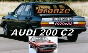 AUDI 200 C2 lunette teintée bronze - 1979/82