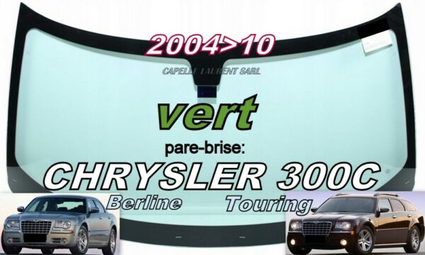 CHRYSLER 330C pare-brise teinté vert - 2004/10
