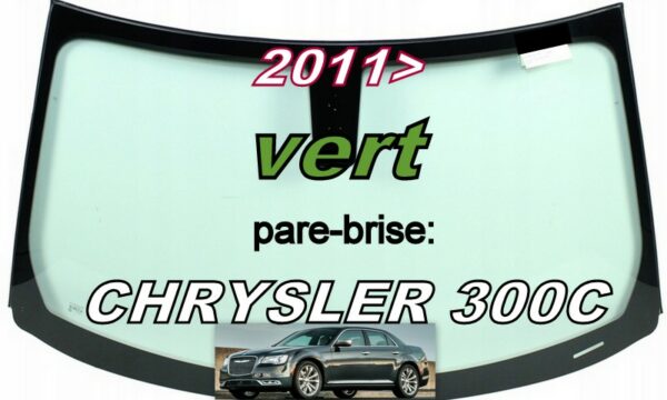 CHRYSLER 330C pare-brise teinté vert - 2011/23