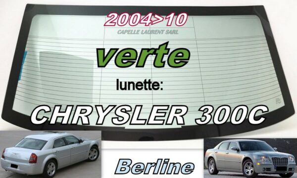 CHRYSLER 330C lunette teintée verte - 2004/10