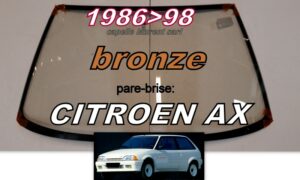 CITROEN AX pare-brise teinté bronze - 1986/98