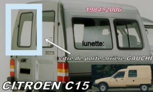 CITROEN C15 lunette gauche claire - 1984/2006