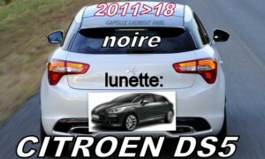 CITROEN DS5 lunette teintée noire - 2011/18