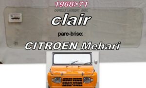 CITROEN MEHARI pare-brise clair - 1968/71