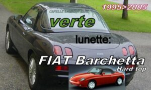 FIAT BARCHETTA lunette teintée verte -1995/2005