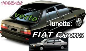 FIAT CROMA lunette teintée verte - 1985/96