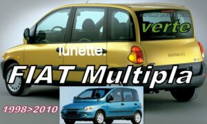 FIAT MULTIPLA lunette teintée verte - 1998/2010