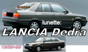 LANCIA DEDRA lunette teintée bronze - 1989/99