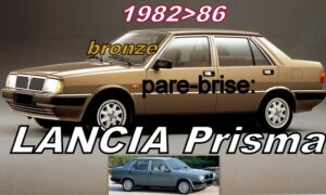 LANCIA PRISMA pare-brise teinté bronze - 1982/86