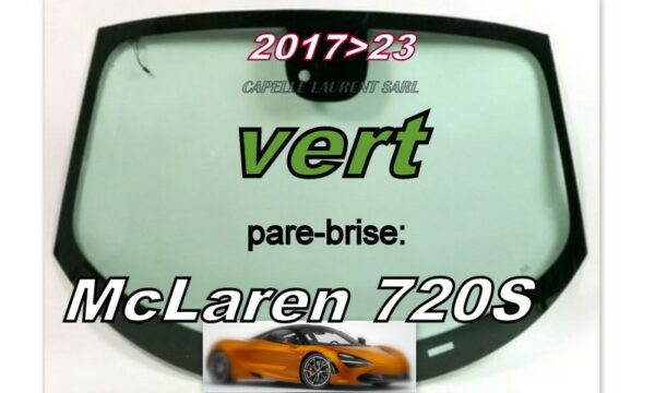 MCLAREN 720S pare-brise teinté vert - 2017/23