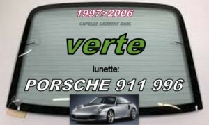 PORSCHE 911 996 COUPE lunette verte - 1997/2006