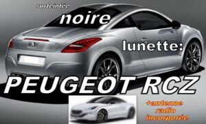 PEUGEOT RCZ lunette surteintée noire - 2009/15