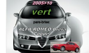 ALFA ROMEO BRERA Coupé pare-brise teinté vert - 2005/10