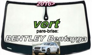 BENTEY BENTAYGA pare-bise teinté vert - 2016/